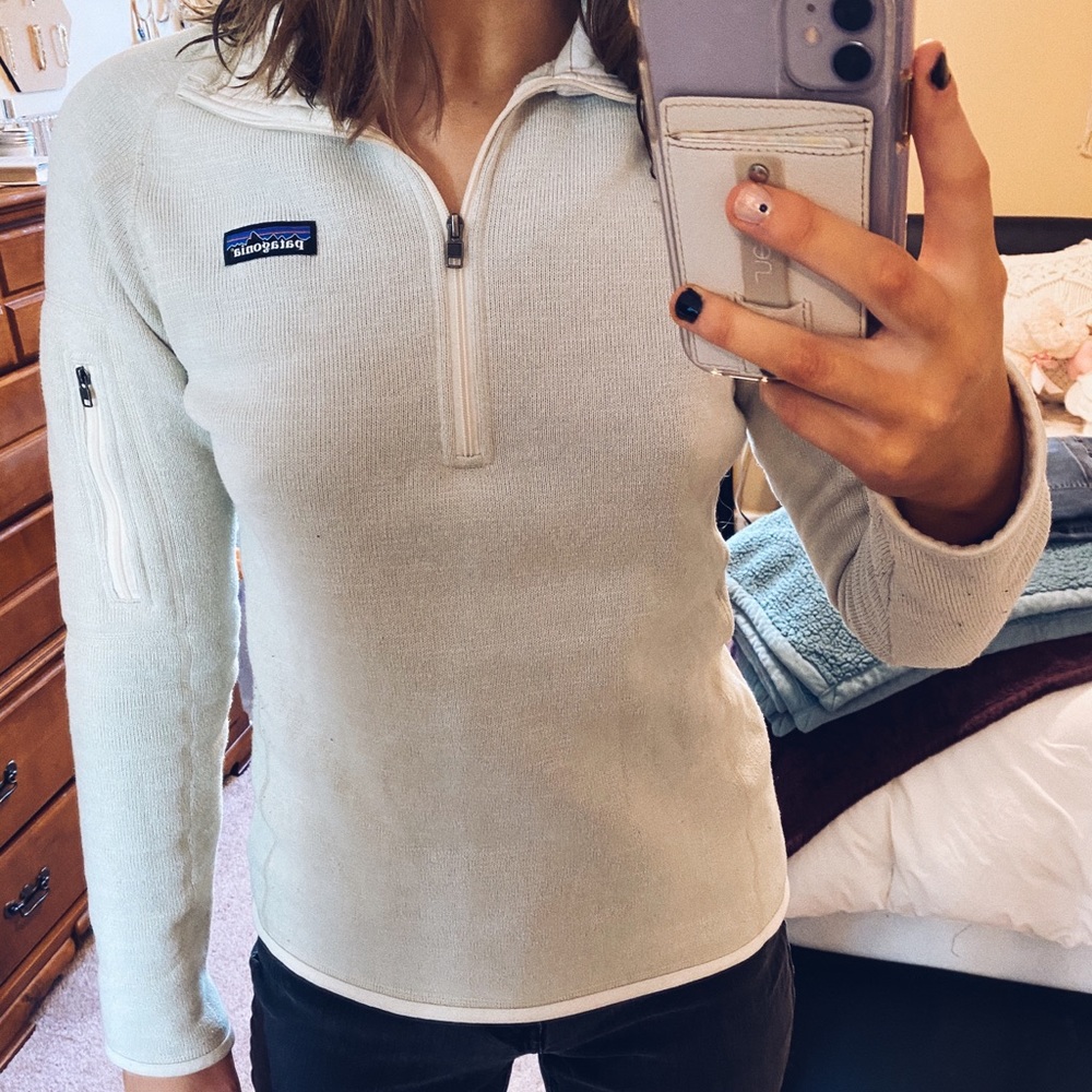 Patagonia fleece quarter zip